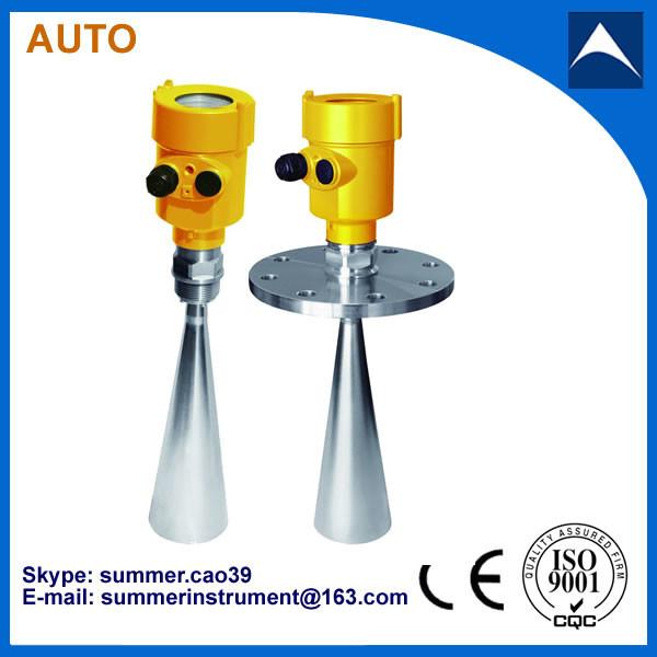 Quality liquid water tank radar level meter sensor gauge transmitter made in china for sale