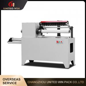China Small Automatic Paper Tube Cutting Machine Paper Core Cutting Machine on sale