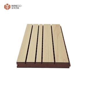 Customizable Design Options Grooved Acoustic Panel For Versatile Applications