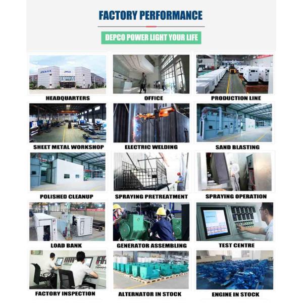 16kva To 1320kva Baudouin Quiet Diesel Generator Building Backup Generator