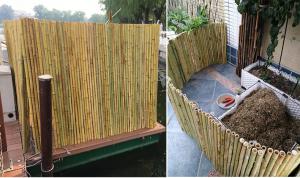  Natural Raw Material Garden Fencing Panels with 180cm 240cm Length Manufactures