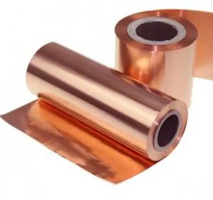 China 0.1mm Insulated flat Copper Foil Tape Strip For Battery on sale