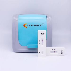  15-1000mIU/Ml Hcg Rapid Test Reader Rapid Pregnancy Test Kit Convenient Manufactures