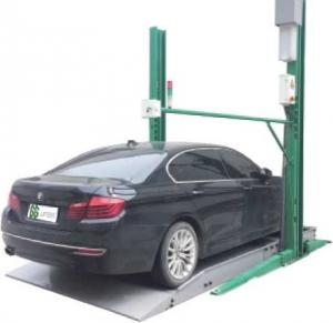 2 Level Two Post Residential Car Parking Lifts Vertical Vhicles Storage Manufactures
