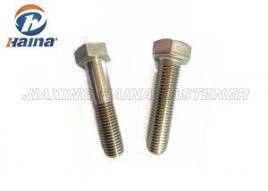 China ANSI / ASTM M4-M30 1/4-2 A2 70 Stainless Steel Hex Head Bolts For Connection on sale