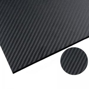  CNC Cut Custom 3K Carbon Fiber Plate Twill Weave Good Flexibility Manufactures