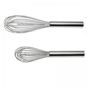  Flour Blender Egg Beater Tabletop Metal Handle Stainless Steel Mixer Sauces Batter Cake Tools Manufactures