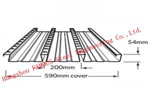 China Bondek Alternative Structural Steel Deck For Concrete Construction Formworks on sale