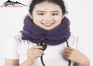  Inflatable Cervical Collar / Air Pump Cervical Traction Collar For Neck Brace Manufactures