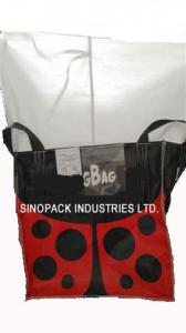  1 Tonne Agricultural seeds FIBC big bags BOPP film coated outside Manufactures