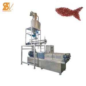 Buy cheap 90kw 1.5ton/H Fish Feed Extruder Machine With Delta Converter from wholesalers