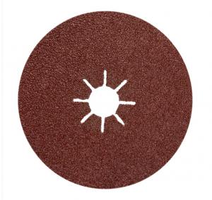  Brown Resin Fiber Sanding Discs Coated Abrasives Fiber Disc For Angle Grinder Manufactures