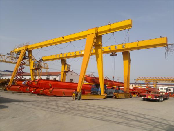 Quality 10 ton single girder gantry crane trussed type for sale