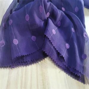 China 30dx30d 39gsm Polyester Spandex Chiffon Fabric Embroidery Crinkle Chiffon Polyester on sale