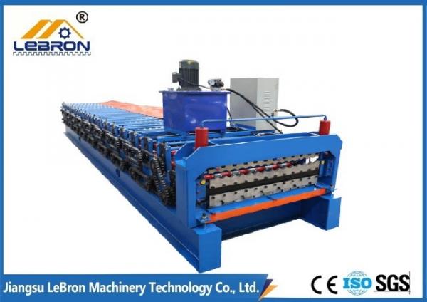 Quality PPGI GI Coil Glazed Tile Roll Forming Machine 0.3-0.8mm Sheet Thickness for sale