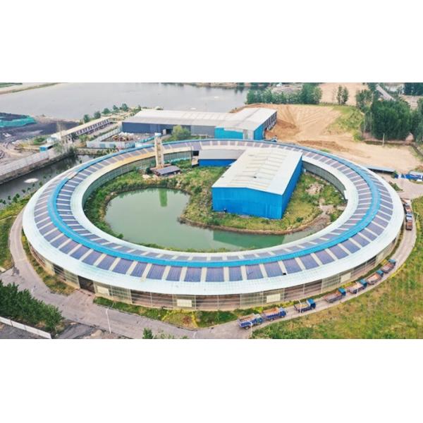 12.98m Section Movable Rotary Tunnel Kiln For Dry And Burn Bricks