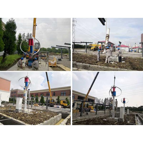 Wind turbine installation process