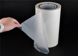 China Transparent Polyurethane Hot Melt Glue Film 0.05mm Thickness With Silicone Release Paper on sale