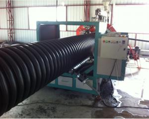 China hdpe/pe structure wall winding corrugated drainage pipe drain machine maufacturing plant for sale on sale