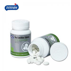  Customized Health Supplements Soy Lecithin Tablets Nutraceutical Tablet ISO22000 Manufactures