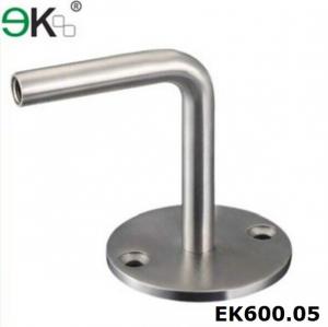China Stainless steel wall handrail mounting bracket for handrail-EK600.05 on sale