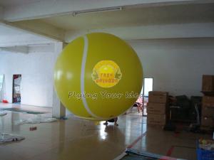  Large Inflatable Tennis Ball Balloon with Total Digital Printing, Sports Balloons Manufactures