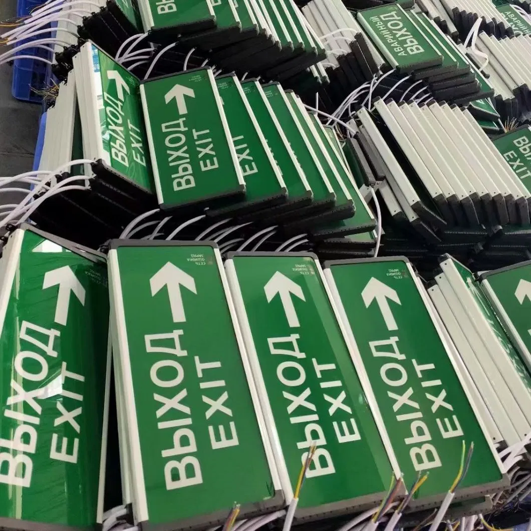 Factory Price ABS PC IP43 3W Back up Lithium Battery LED Emergency Spot Light for School Hospital Subway Train Stations Shopping Center Supermarket Hotel