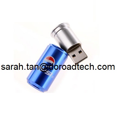 High Quality Real Capacity OEM Coke Tin Can USB Flash Drives
