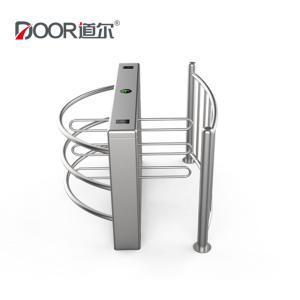 China Access Control Stainless Steel Turnstile Gate Security Half Height Pedestrian Turnstile on sale