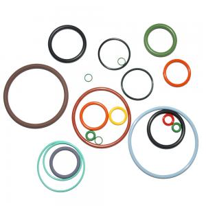 China 20-80 ShoreA Rubber O Ring Seal , High Performance FKM O Rings on sale
