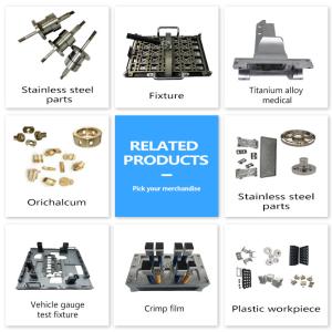 2D/3D Drawings Precision CNC Parts for Aluminum Machining