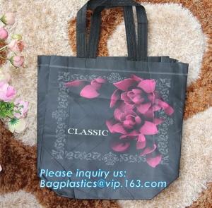 customized promotional laminated gift shopping tote polypropylene pp non woven bag, Fashional hot sale reusable tnt tnt
