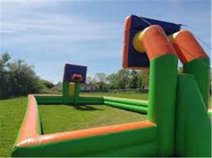  Portable Inflatable Basketball Game Court With Shooting Hoop For Kids Manufactures
