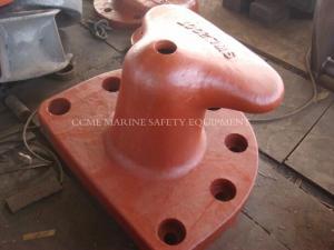  Marine Mooring Tee Head Type Bollards With Anchor Bolt Manufactures
