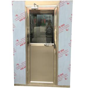  1400*1400*2100mm Stainless Steel Air Shower with Electronically Interlocked Door Manufactures