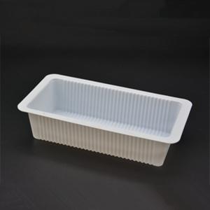 China 200 X 105 X 48Mm Disposable Cookie Tray White Disposable Trays With Lids For Biscuit on sale