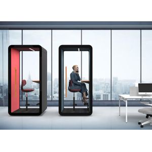  S Size Private Office Phone Call Booth Customized Color Size For One Person Manufactures