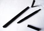 ABS Plastic Black Auto Eyebrow Pencil Double End No Leakage 140mm Long