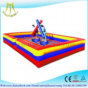  Hansel Inflatable Fighting Game Inflatable Arena with helmets Manufactures