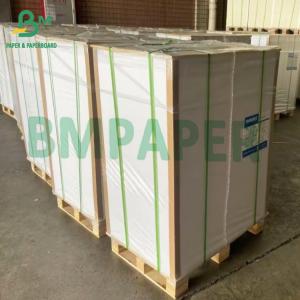 China Coated Matte finish Paper 80lb 100lb Text Double sided coated printing paper on sale