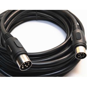 Precision Audio DIN Power Cable Double Shielded Oxygen Free Copper Lines Reduce