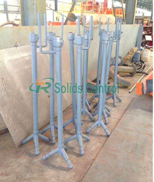 Drilling fluid mud gun API Standard 3" Diameter 360 Degree Drilling Mud Gun