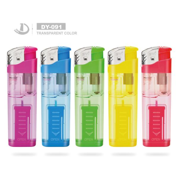Custom Design Electronic Lighter with Refillable Function and Hands-Free
