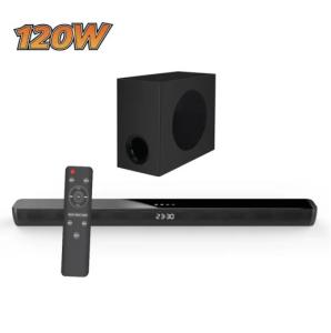 China Wireless Bluetooth Soundbar with AUX Input BT Input Optical Input USB Interface Type on sale