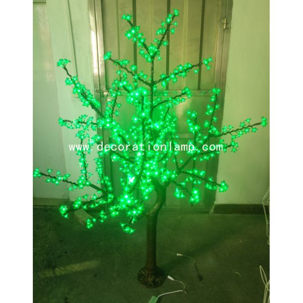 artificial trees with lights