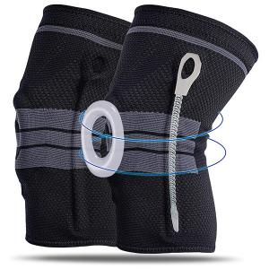  Soft Fabric Cross Training Fitness Wrap Adjustable Knee Support Manufactures