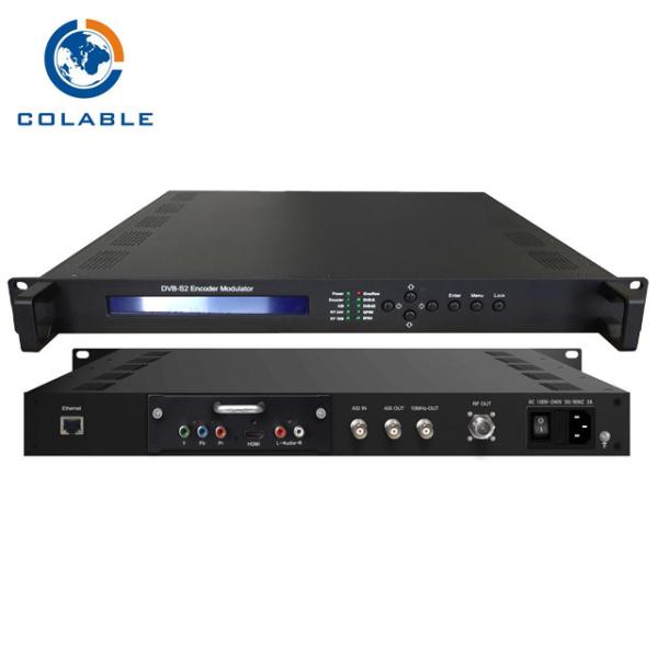 Quality DVB S2 Tuner Input Hd Encoder Modulator , Digital Satellite Tv Hdmi Encoder Modulator for sale