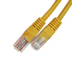 China UTP Cat5 Cable Yellow Patch Cord Ethernet Cable Cat5e For Computer And Router on sale