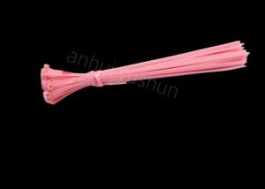  Nylon 66 Cable Tie 100 Mm Reusable Plastic Ties Pink Manufactures