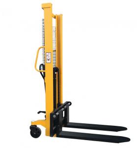  Hydraulic 1t 3M Hand Manual Stacker Forklift Stacker 3000kg 1500kg Hydraulic Hand Stacker Manufactures